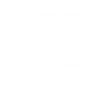 Das Symbol für den Bereich "Startseite": Auf dem Monitor eines Computers ist ein Haus zu sehen.