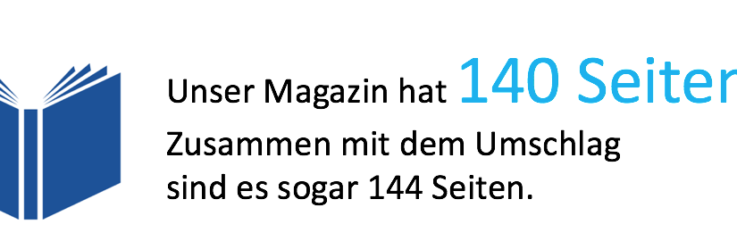 Unser Magazin LeichtSinn in Leichter Sprache in Zahlen und Bildern